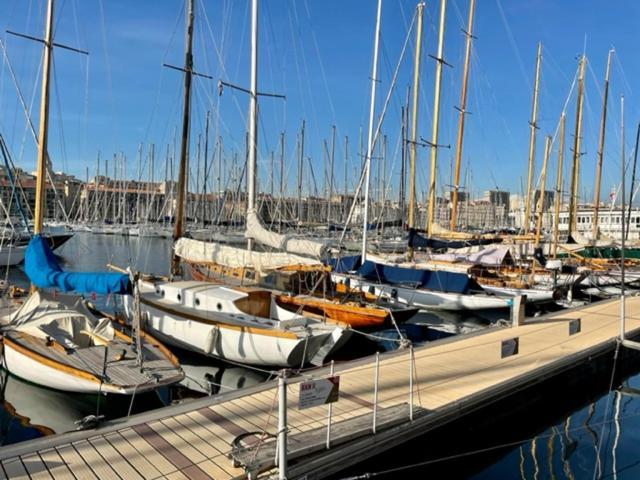 Terrasse Vue Mer & Quartier Historique Vieux Port Marselha Exterior foto